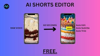 Insane AI Edits my Short Videos now | Free AI Video Editor