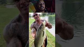 The Rock caught a HUGE FISH 😂 (via The Rock/IG) #shorts#video #fishcomedy #funny #comedy #fish