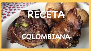 Pescuezo De Gallina Relleno Colombiano