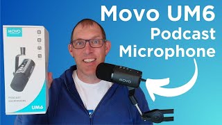 Movo UM6 Podcast Microphone