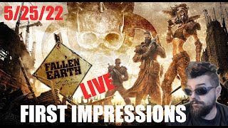 Fallen Earth Classic: First Impressions Live Stream (Character Creation + Intro)