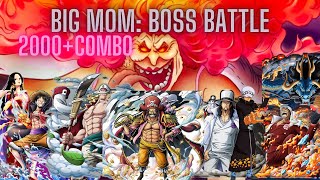 BOSS BATTLE:BIG MOM VS EX 6* CHARACTERS Incl.LV100 ROGER ,LUFFY,PRIME WHITEBEARD 2K COMBOS|OPBR|EP28