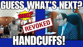 ANGRY Judge FLEISCHER REVOKES BACK TO BACK DEFENDANTS!