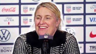 Emma Hayes post-match press conference | USA Women 3-0 South Korea Women