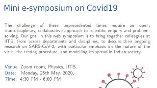 Mini e-symposium on Covid19