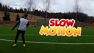 THE BEAUTIFUL GAME IN SLOW MOTION - Insane Football Goals