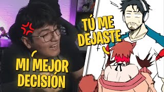 RAKKUN CONFRONTA A LOCO Y ÉL SE LA PAPEA 😈