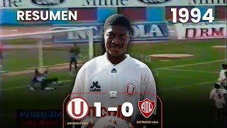 Universitario 1-0 Defensor Lima | Año 1994 | Resumen | Gol de Balán Gonzales ⚽🎞