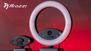 Arozzi Occhio & Occhio Ring Light Webcam