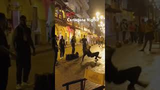 Cartagena Nights with Franky Funny Baggz! #colombia #cartagena #freeactivities #clocktower