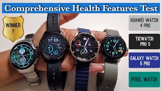 Best Smartwatches Comprehensive Health Features Test