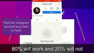 Instagram account Hack 2018 latest version