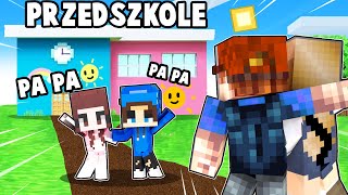 BLIŹNIAKI IDĄ DO PRZEDSZKOLA w Minecraft! | Vito i Bella