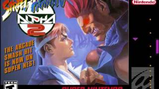 Street Fighter Alpha 2 SNES-Opening