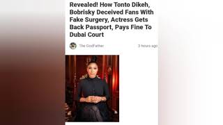 Bobrisky and Tonto Dikeh exposed, Bobrisky's Allleged Surgery