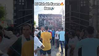 DJ Rishabh Kasana🔥 Bass Power🔊in Moradabad Kawad Yatra 2024 #dj #djremix #djviral #kawadyatra #love