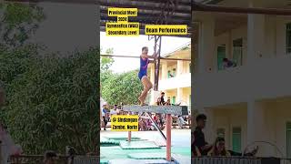 𝗕𝗘𝗔𝗠 𝗣𝗘𝗥𝗙𝗢𝗥𝗠𝗔𝗡𝗖𝗘 (WAG) #amazing #gymnasticsbeam #balancebeam #sports #fyp