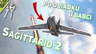 Sagittario 2 - latająca skarbonka💰- War Thunder Gameplay PL