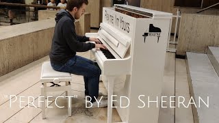 "PERFECT" by Ed Sheeran on public piano at Central station in Brussels