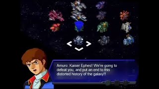 Super Robot Wars Alpha 3 - Unique Dialogues to Keisar Ephes Part 1 (English Subs)