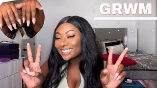 Chit chat GRWM ft: Glamnetics | how I apply magnetic lashes