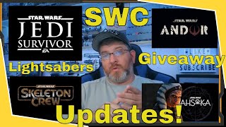 Updates from Star Wars Celebration.  Giveaway update!!!!