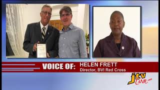 JTV NEWS UPDATE   BVI RED CROSS RECEIVE ACCOLADES FROM BRITISH RED CROSS