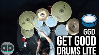 GetGood Drums - Matt Halpern Drums Lite - AU/VST Drum Plugin Demo (DonutDrums)