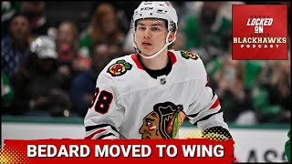 Chicago Blackhawks Move Connor Bedard To Wing vs. Kraken, + Alec Martinez Returns!