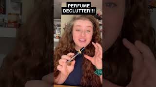 I’m DECLUTTERING Rihanna rebel fleur perfume! 😱#perfume #declutter #shorts