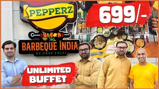 PepperZ Barbeque India | Unlimited Buffet ₹699/- | Lucknow Biggest Buffet | Newest Buffet in Lucknow