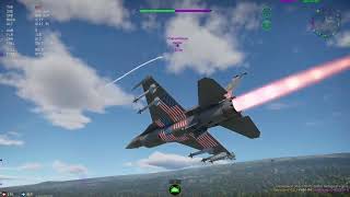 War thunder dev sever AIM9M gameplay