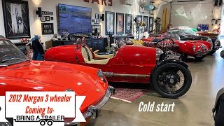 2012 Morgan 3 Wheeler with 400 miles : Cold Start. Build book included. Coming to Bring a Trailer