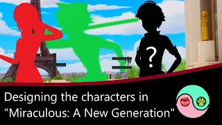 Making the characters in my New Series "Miraculous: A New Generation" [Live Stream]