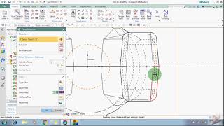 How to show required hidden lines in NX drafting ?