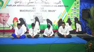 MUHAFADZOH NADHOM JURUMIYYAH/NAHWU  KELAS 6 MADRASAH DARUL IMAN DESA SAMPING DK GENTAN KEMIRI PWR