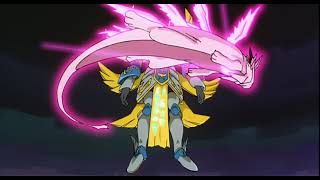 Angemon and Angewomon ultimate evolution——Digimon adventure 02 the golden digimentals