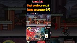 SUPER NINTENDO#01 - Como foi a experiência de jogar esse game.#contra3