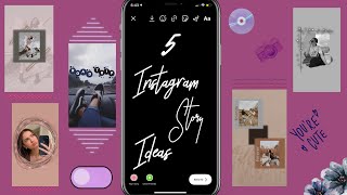 5 instagram story ideas!!!MUST WATCH #instagramstoryideas#storyideas#5storyideas