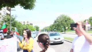 Митинг перед Украинским Посольством - видео 3, 17.05.2015