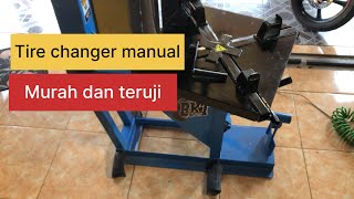 Tire changer manual murah teruji pemakaian mudah