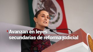 Claudia Sheinbaum presenta paquete de leyes secundarias de la Reforma al Poder Judicial