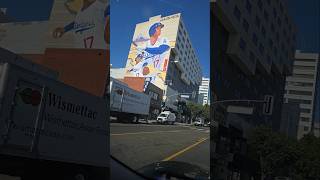 Shohei Ohtani mural in Little Tokyo #dodgersnation #baseball #mlb #yankees #dodgers #worldseries