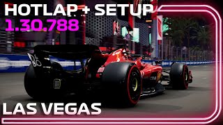 F1 23 Las Vegas Hotlap + Setup (1:30.788) - 25th Worldwide Ranking !!