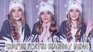 COAFURI SIMPLE PENTRU CRACIUN / IARNA 2017 | Andrea Styles