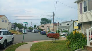 Walking in North Arlington, NJ | Schuyler Ave to Geraldine Rd | Carrie Rd to Silvia Pl