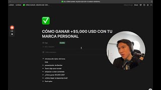 ✅ CÓMO GANAR +$5,000 USD CON TU MARCA PERSONAL