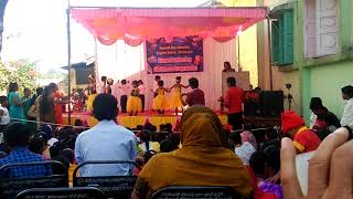 Viraj Dhiwar dance school gathering at school Shrirampur