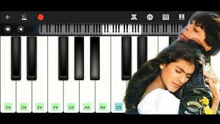 Tujhe Dekha Toh Ye Jaana Sanam Piano Song | Mobile Piano | Hindi Song On Piano