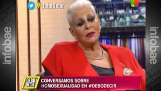 Polémicas declaraciones de María Martha Serra Lima sobre homosexualidad.